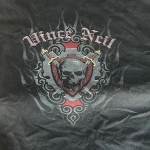 Vince Neil of Motley Crue t shirt xxl